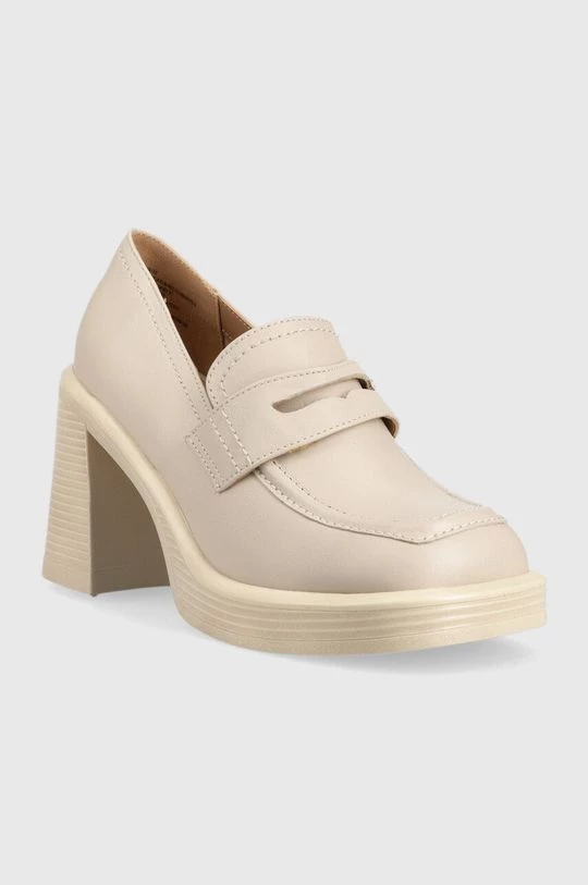 Γυναικεία Χαμηλά τακούνια Δερμάτινα γοβάκια Steve Madden χρώμα: μπεζ 4 Γυναικεία Χαμηλά τακούνια Δερμάτινα γοβάκια Steve Madden χρώμα: μπεζ - Image 2