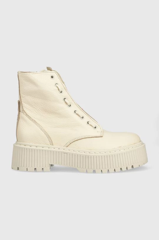 Γυναικεία Μποτάκια Δερμάτινα Workers Steve Madden Odyl μπεζ 3 Γυναικεία Μποτάκια Δερμάτινα Workers Steve Madden Odyl μπεζ