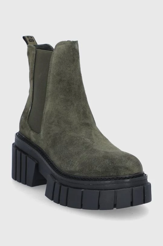 Γυναικεία Μποτάκια Σουέτ μπότες Τσέλσι Steve Madden Hailstorm Bootie χρώμα: πράσινο 4 Γυναικεία Μποτάκια Σουέτ μπότες Τσέλσι Steve Madden Hailstorm Bootie χρώμα: πράσινο - Image 2