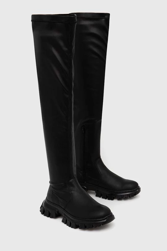 Γυναικεία Μπότες Steve Madden χρώμα: μαύρο 4 Γυναικεία Μπότες Steve Madden χρώμα: μαύρο - Image 2