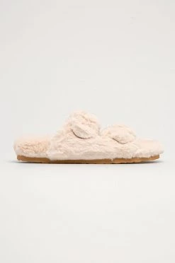 Γυναικεία Steve Madden - Παντόφλες κρεμ