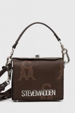 Γυναικεία Τσάντες χιαστί Τσάντα Steve Madden χρώμα: καφέ