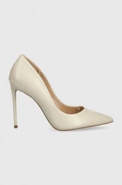 Γυναικεία Τακούνια Δερμάτινες γόβες Steve Madden Vala μπεζ