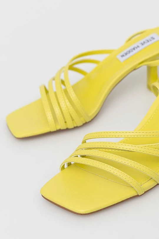 Γυναικεία Πέδιλα με τακούνι Σανδάλια Steve Madden Aglow κίτρινο 4 Γυναικεία Πέδιλα με τακούνι Σανδάλια Steve Madden Aglow κίτρινο - Image 2
