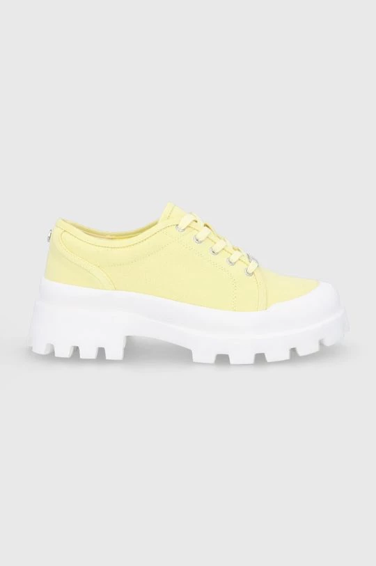 Γυναικεία Χαμηλά Πάνινα παπούτσια Steve Madden Mt Fuji χρώμα: κίτρινο 3 Γυναικεία Χαμηλά Πάνινα παπούτσια Steve Madden Mt Fuji χρώμα: κίτρινο