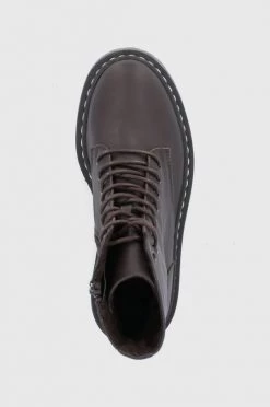 Γυναικεία Μποτάκια Δερμάτινα Workers Steve Madden Skylar Bootie χρώμα: καφέ -Steve Madden Κατάστημα unnamed file 1759