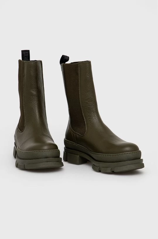 Γυναικεία Μποτάκια Δερμάτινες μπότες Steve Madden Filina Bootie χρώμα: πράσινο 4 Γυναικεία Μποτάκια Δερμάτινες μπότες Steve Madden Filina Bootie χρώμα: πράσινο - Image 2