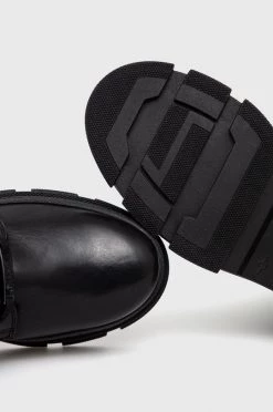 Γυναικεία Μποτάκια Δερμάτινα Workers Steve Madden Filiz Bootie χρώμα: μαύρο -Steve Madden Κατάστημα unnamed file 1772