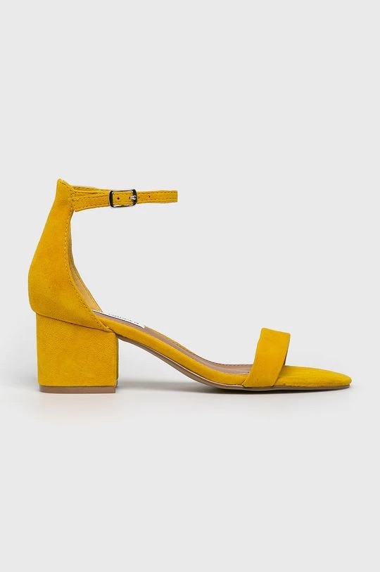 Γυναικεία Πέδιλα με τακούνι Steve Madden - Δερμάτινα σανδάλια Irenee κίτρινο 3 Γυναικεία Πέδιλα με τακούνι Steve Madden - Δερμάτινα σανδάλια Irenee κίτρινο