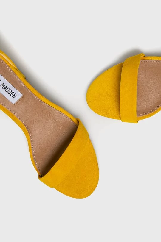 Γυναικεία Πέδιλα με τακούνι Steve Madden - Δερμάτινα σανδάλια Irenee κίτρινο 5 Γυναικεία Πέδιλα με τακούνι Steve Madden - Δερμάτινα σανδάλια Irenee κίτρινο - Image 3