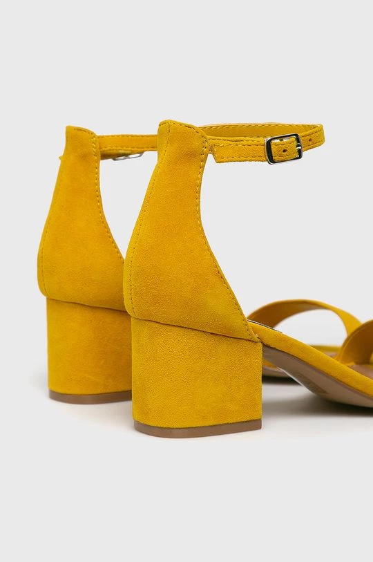 Γυναικεία Πέδιλα με τακούνι Steve Madden - Δερμάτινα σανδάλια Irenee κίτρινο 6 Γυναικεία Πέδιλα με τακούνι Steve Madden - Δερμάτινα σανδάλια Irenee κίτρινο - Image 4