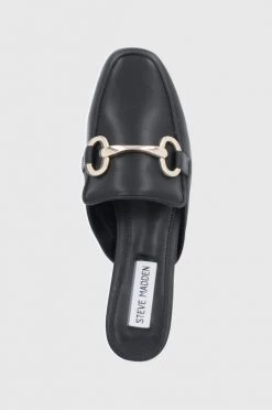 Γυναικεία Σαγιονάρες Δερμάτινες παντόφλες Steve Madden Kelce χρώμα: μαύρο 10 Γυναικεία Σαγιονάρες Δερμάτινες παντόφλες Steve Madden Kelce χρώμα: μαύρο -Steve Madden Κατάστημα unnamed file 1848