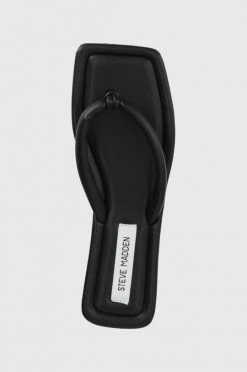 Γυναικεία Δίχαλο Σαγιονάρες Steve Madden Zahra χρώμα: μαύρο -Steve Madden Κατάστημα unnamed file 1899