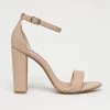 Γυναικεία Πέδιλα με τακούνι Steve Madden - Δερμάτινα σανδάλια Carrson σαρκώδες χρώμα -Steve Madden Κατάστημα unnamed file 1952