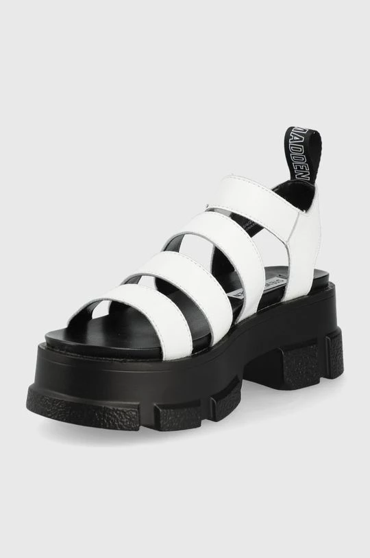 Γυναικεία Σανδάλια Δερμάτινα σανδάλια Steve Madden Pioneer χρώμα: άσπρο 5 Γυναικεία Σανδάλια Δερμάτινα σανδάλια Steve Madden Pioneer χρώμα: άσπρο - Image 3