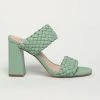 Γυναικεία Σαγιονάρες Steve Madden - Παντόφλες Tangle μέντα