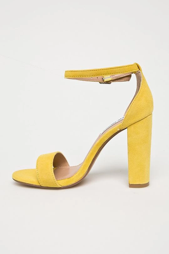 Γυναικεία Πέδιλα με τακούνι Steve Madden - Δερμάτινα σανδάλια Carrson σαρκώδες χρώμα 5 Γυναικεία Πέδιλα με τακούνι Steve Madden - Δερμάτινα σανδάλια Carrson σαρκώδες χρώμα - Image 3