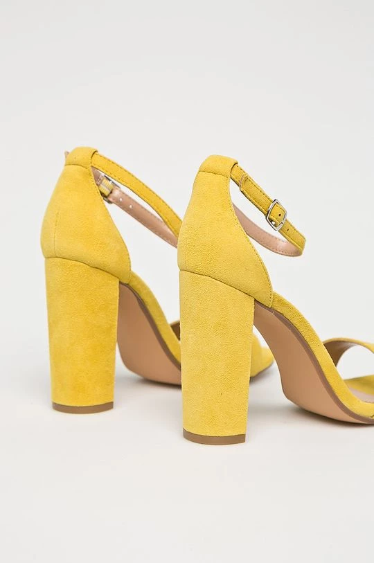 Γυναικεία Πέδιλα με τακούνι Steve Madden - Δερμάτινα σανδάλια Carrson σαρκώδες χρώμα 6 Γυναικεία Πέδιλα με τακούνι Steve Madden - Δερμάτινα σανδάλια Carrson σαρκώδες χρώμα - Image 4