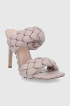 Γυναικεία Σαγιονάρες Παντόφλες Steve Madden Kenley χρώμα: μπεζ -Steve Madden Κατάστημα unnamed file 2089