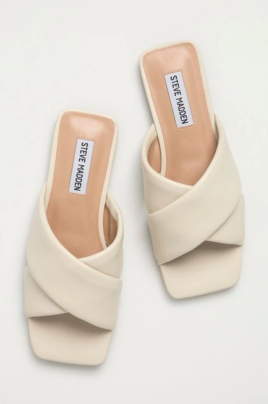 Γυναικεία Σαγιονάρες Steve Madden - Παντόφλες Marshal κρεμ 6 Γυναικεία Σαγιονάρες Steve Madden - Παντόφλες Marshal κρεμ - Image 4