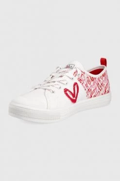 Γυναικεία Χαμηλά Πάνινα παπούτσια Skechers χρώμα: άσπρο 9 Γυναικεία Χαμηλά Πάνινα παπούτσια Skechers χρώμα: άσπρο -Steve Madden Κατάστημα unnamed file 263