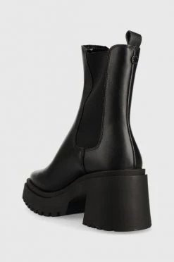 Γυναικεία Μποτάκια Δερμάτινες μπότες τσέλσι Steve Madden Parkway χρώμα: μαύρο -Steve Madden Κατάστημα unnamed file 496