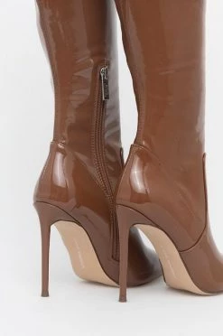 Γυναικεία Μπότες Steve Madden Boot , χρώμα: καφέ -Steve Madden Κατάστημα unnamed file 526