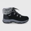 Γυναικεία Μπότες χιονιού σουέτ Skechers μαύρο