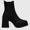 Γυναικεία Μποτάκια Μπότες τσέλσι Steve Madden , χρώμα: μαύρο