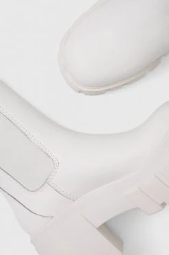 Γυναικεία Μποτάκια Δερμάτινες μπότες τσέλσι Steve Madden γυναικεία, χρώμα: άσπρο, -Steve Madden Κατάστημα unnamed file 624