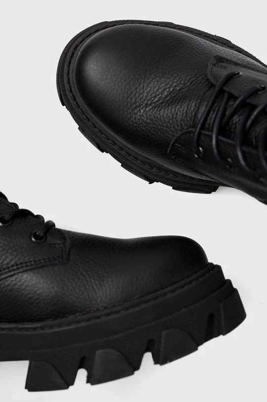 Γυναικεία Μπότες Δερμάτινες μπότες Steve Madden γυναικεία, χρώμα: μαύρο 6 Γυναικεία Μπότες Δερμάτινες μπότες Steve Madden γυναικεία, χρώμα: μαύρο - Image 4