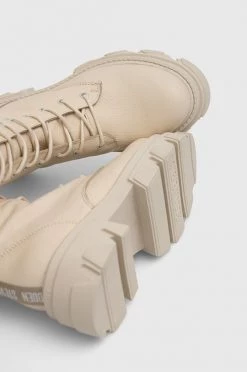 Γυναικεία Μπότες Δερμάτινες μπότες Steve Madden γυναικείες, χρώμα: μπεζ -Steve Madden Κατάστημα unnamed file 640