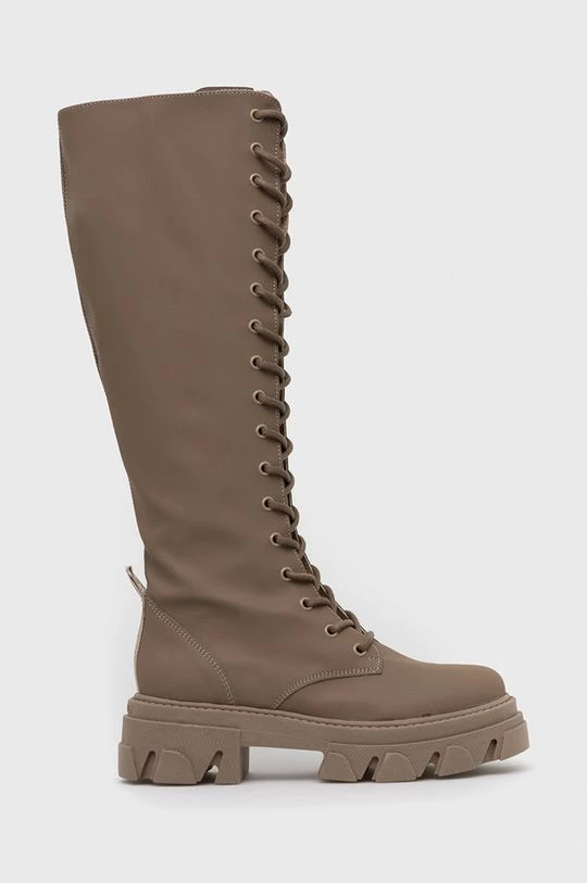 Γυναικεία Μπότες Δερμάτινες μπότες Steve Madden γυναικεία, χρώμα: καφέ 3 Γυναικεία Μπότες Δερμάτινες μπότες Steve Madden γυναικεία, χρώμα: καφέ