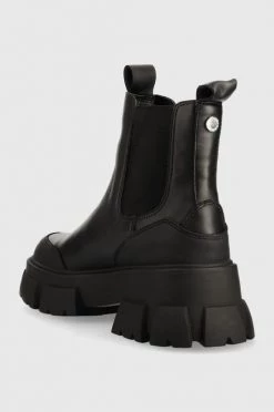 Γυναικεία Μποτάκια Δερμάτινες μπότες τσέλσι Steve Madden γυναικεία, χρώμα: μαύρο -Steve Madden Κατάστημα unnamed file 679