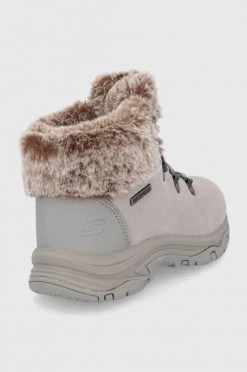 Γυναικεία Μπότες χιονιού σουέτ Skechers γκρι -Steve Madden Κατάστημα unnamed file 77