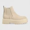 Γυναικεία Μποτάκια Σουέτ μπότες τσέλσι Steve Madden Veerly χρώμα: μπεζ -Steve Madden Κατάστημα unnamed file 811