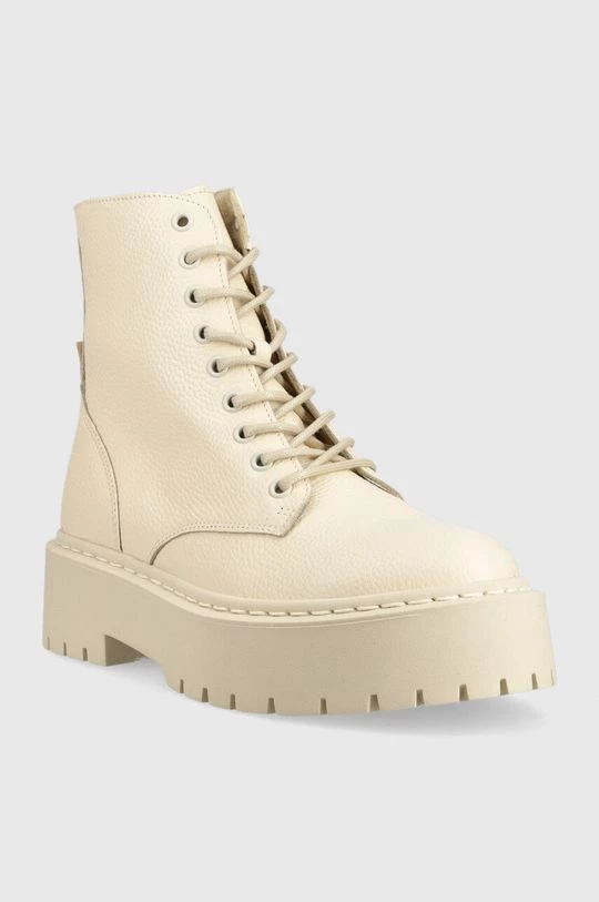 Γυναικεία Μποτάκια Δερμάτινα Workers Steve Madden Skylar μπεζ 4 Γυναικεία Μποτάκια Δερμάτινα Workers Steve Madden Skylar μπεζ - Image 2