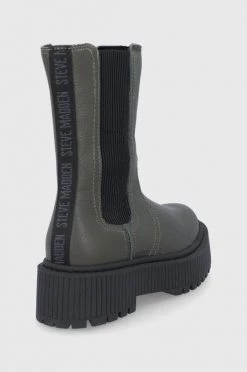 Γυναικεία Μποτάκια Δερμάτινες μπότες Τσέλσι Steve Madden Andra Bootie χρώμα: πράσινο -Steve Madden Κατάστημα unnamed file 856