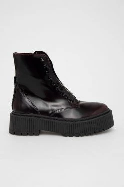 Γυναικεία Μποτάκια εργασίας Steve Madden Odyl Bootie χρώμα: καφέ